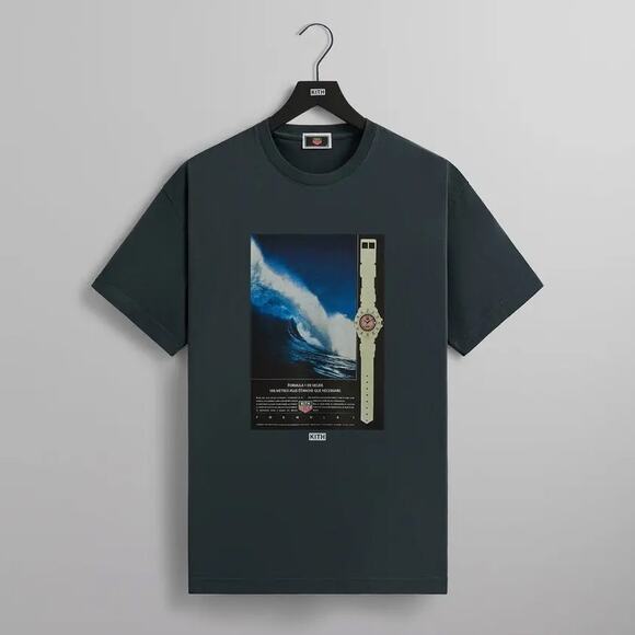 Kith Other - Kith X Tag Heuer Formula 1 Size M Miami Vintage Tee Nocturnal Blue Limited